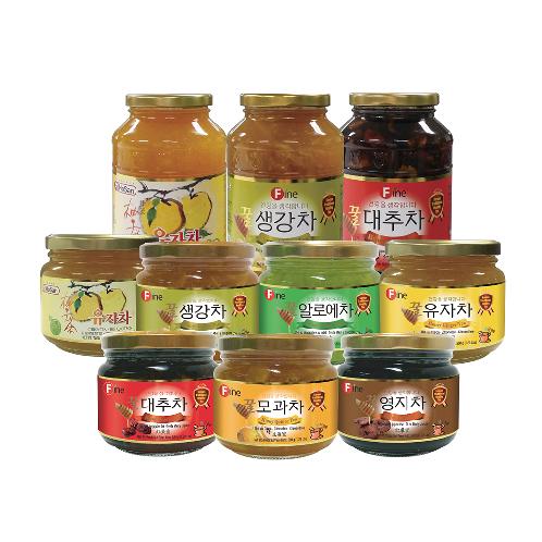 citron, jujube, ginger, lemon tea rich in vitamin C made in Korea